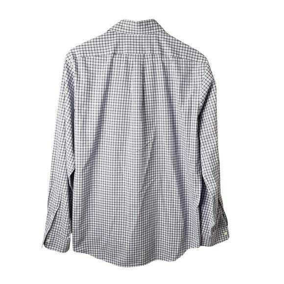 Ralph Lauren Button Down Shirt Men’s Size Medium 100% Cotton Stretch Plaid Check - Picture 3 of 11